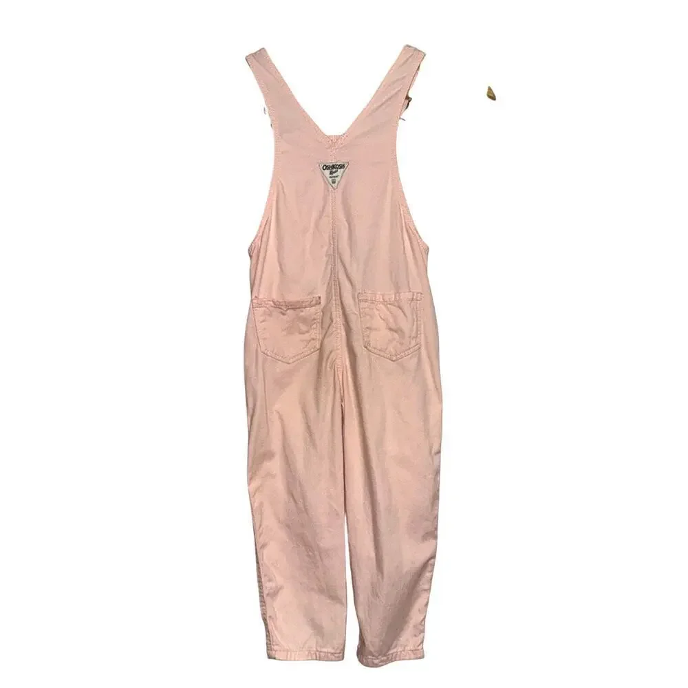 OshKosh B'gosh Girls Pink Overalls Size 4T
